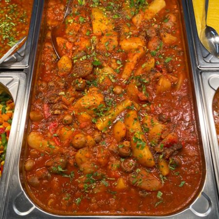 GULAS DE CARTOFI CU CIUPERCI