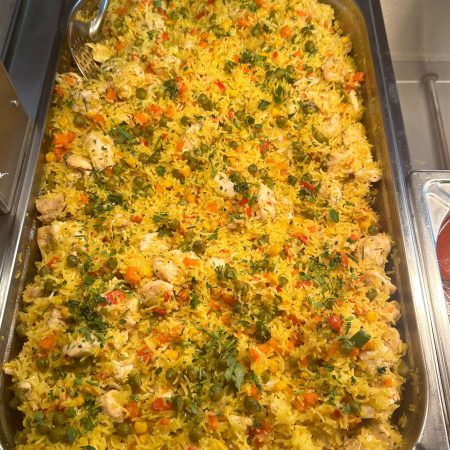 PAELLA CU PUI