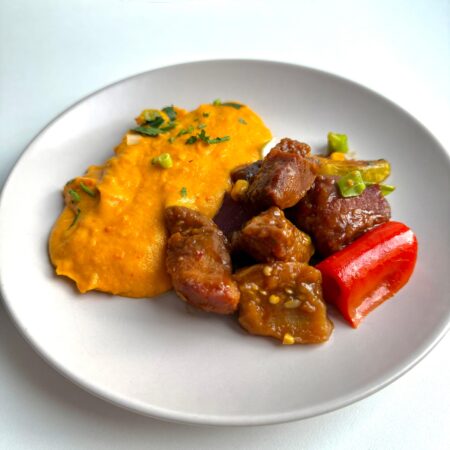 Porc Dolce Vita cu Orez Alb